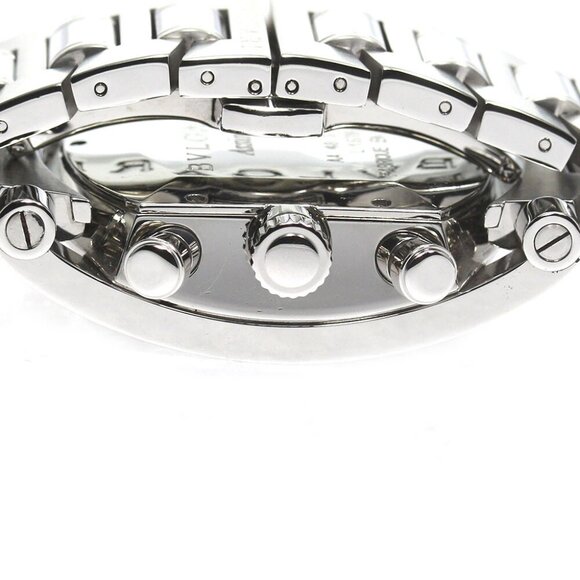 BVLGARI Assioma AA48SCH Chronograph Date Navy Dial Automatic Men's Watch_770570 - Picture 5 of 6